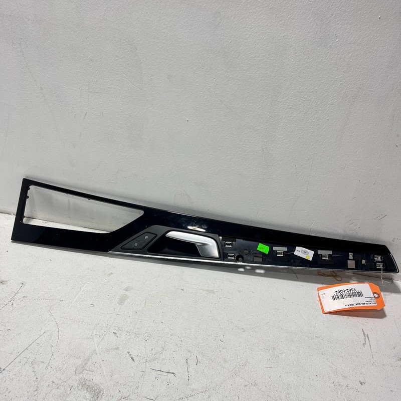 2011-2018 AUDI A8 REAR LEFT DRIVER INTERIOR DOOR HANDLE MOLDING TRIM COVER OEM