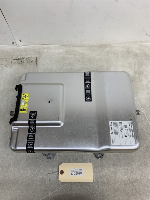 12-16 TESLA MODEL S ONBOARD MASTER CHARGER ASSY GEN 2 1014963-00-G 35098 S2