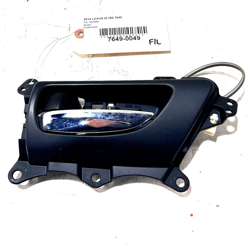 2014-2015 LEXUS IS250 FRONT LEFT DRIVER SIDE DOOR INNER HANDLE OEM
