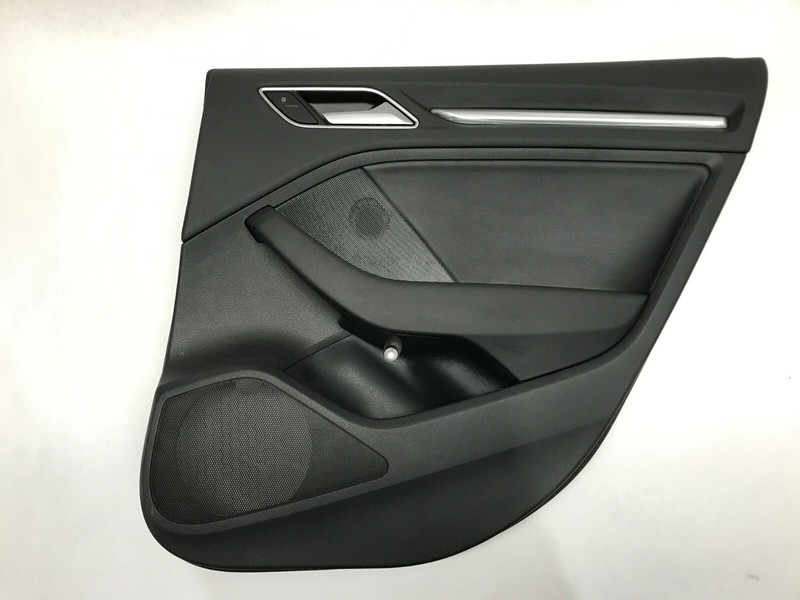 2015-2018 AUDI A3 S3 DOOR PANEL TRIM REAR RIGHT PASSENGER SIDE BLACK 15 17 OEM