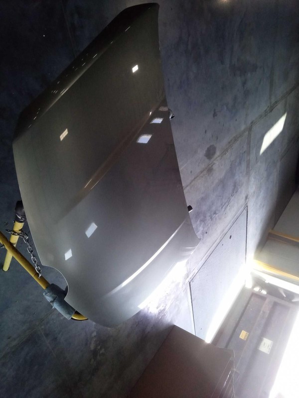 2011 MAZDA CX-7 OEM Grey Hood Panel - Used, 88000 Miles, Genuine Parts