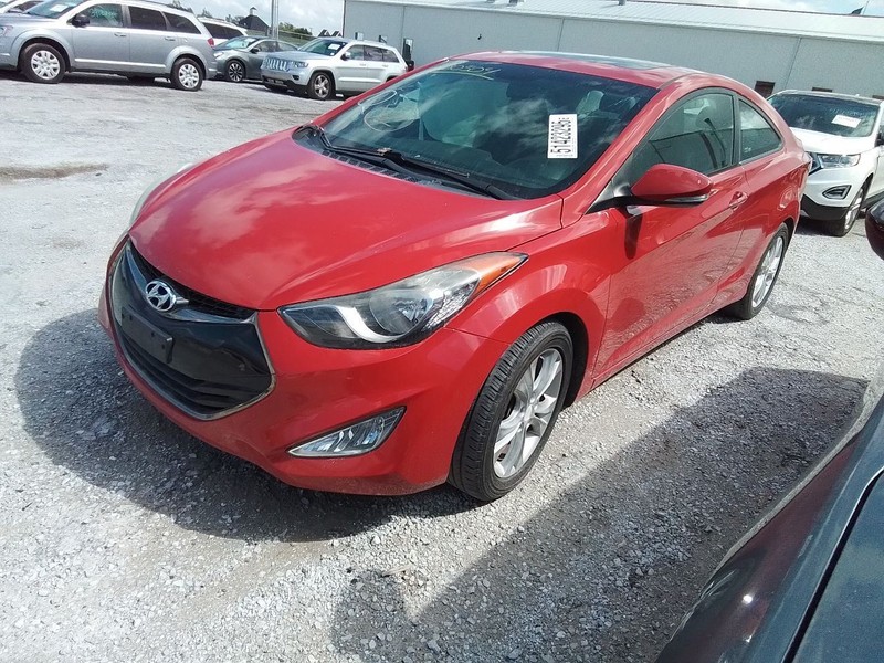 2013-2015 Hyundai ELANTRA Coupe Driver Roof Curtain Air Bag Korea Built