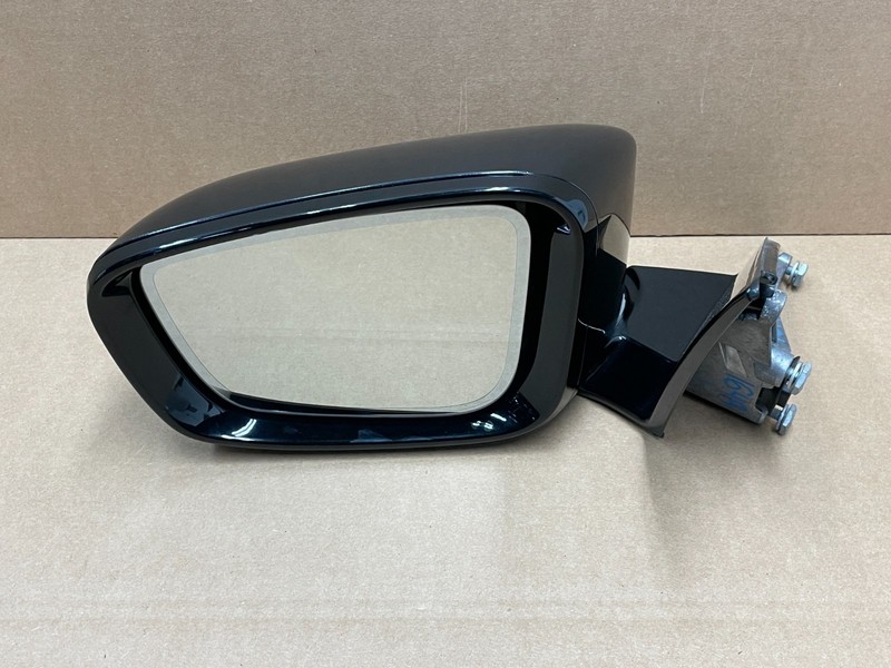 17 18 19 BMW G30 540i 530i Left Driver Side View Mirror Assembly Black 1649 OEM