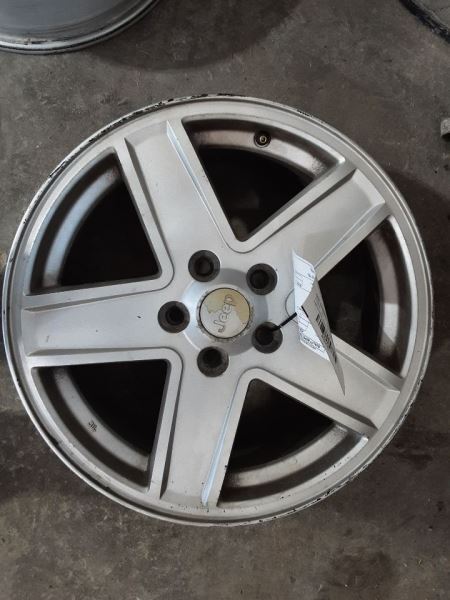 2007-2010 Jeep Compass Wheel Rim 17x6-1/2 Alloy 5 Silver Painted Spokes