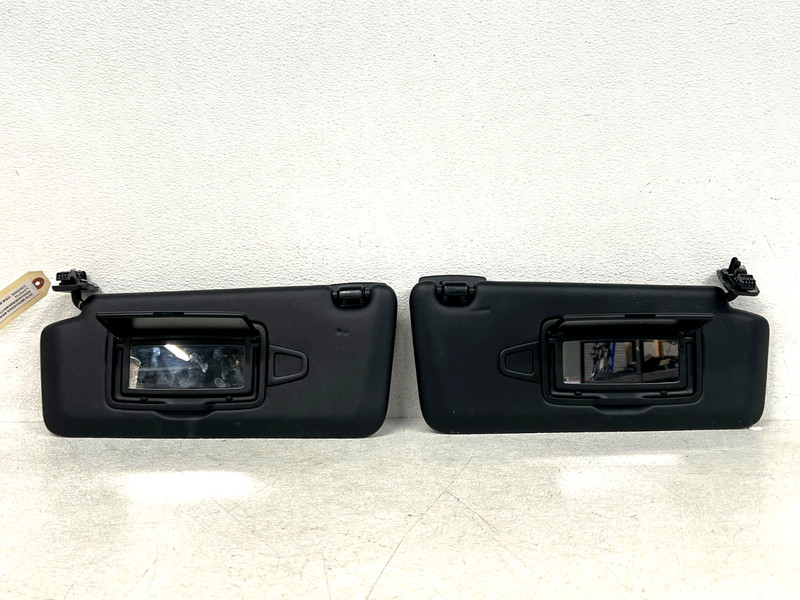 ⭐19-22 MERCEDES-BENZ A220 FRONT RIGHT & LEFT SUN VISOR SHADE BLACK OEM LOT2712