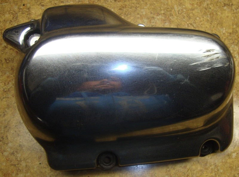 2000 Yamaha XVS650 XVS 650 V Star Vstar Shaft Drive Chrome Cover Panel Gear 00