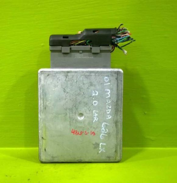 01 MAZDA 626 LX AT 2.0 4 CYL IMMOBILIZER ECM ENGINE CONTROL MODULE OEM 436-15
