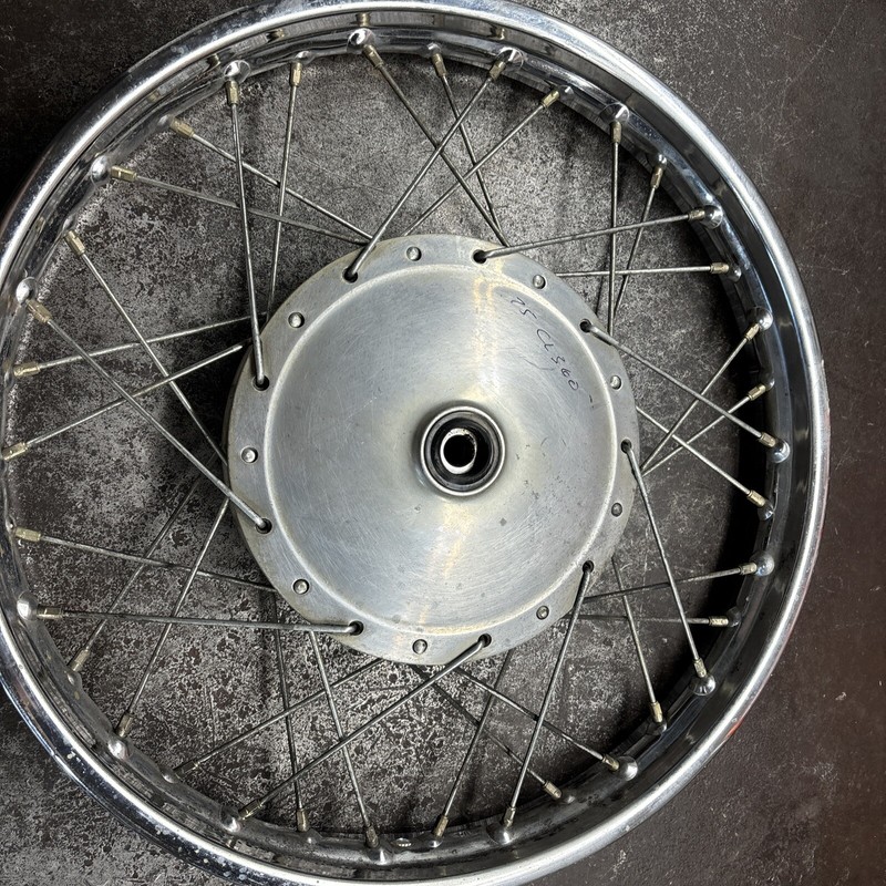 1975 Vintage Honda MotorcycleCL360 Cl 360 Front Spoke Rim Wheel Good