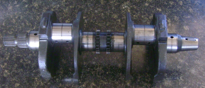 1984 1985 Honda Magna VF700C VF 700 C VF700 V45 Engine Crank Shaft Crankshaft J6