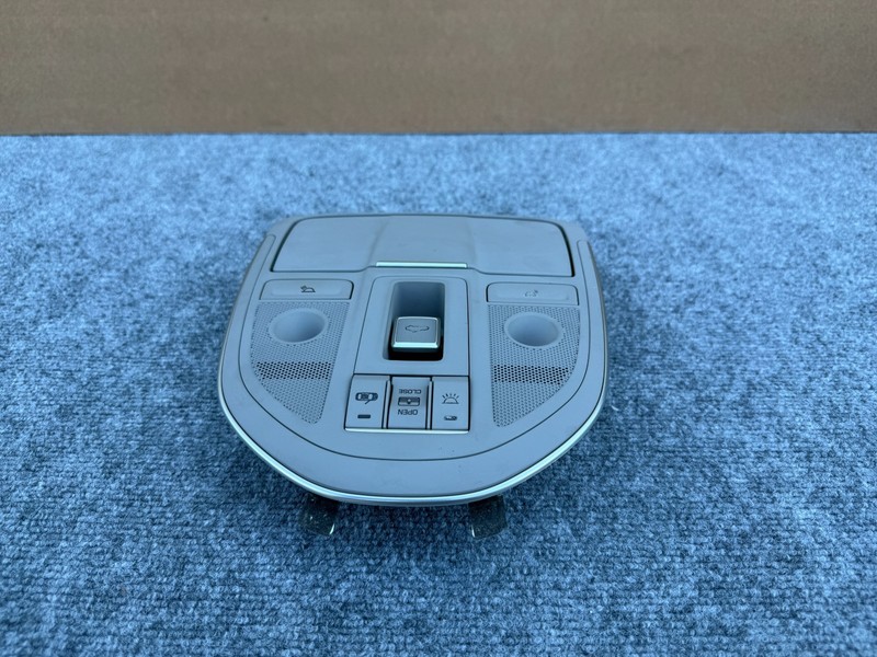 HYUNDAI GENESIS & G80 SEDAN OEM 2015-2020 ROOF OVERHEAD DOME READING LIGHT GRAY