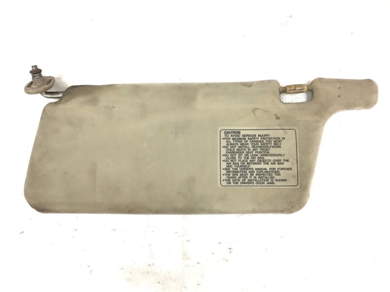 95-97 Integra Left Driver Side Sun Visor Sunvisor Windshield Eyes Shade BeigeOEM