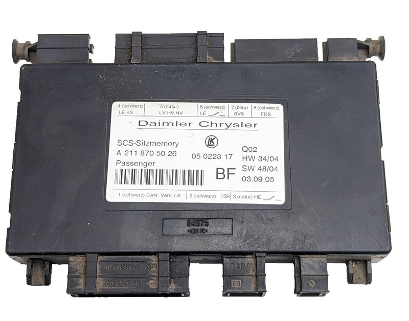 03-11 Mercedes W164 ML63 CLS550 ML350 Front Right Side Seat Control Module OEM✅