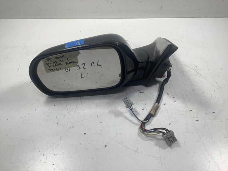 02-03 Acura CL Coupe 2D Left Rear View Door Mirror Power Black 76250-S3M-A31 OEM