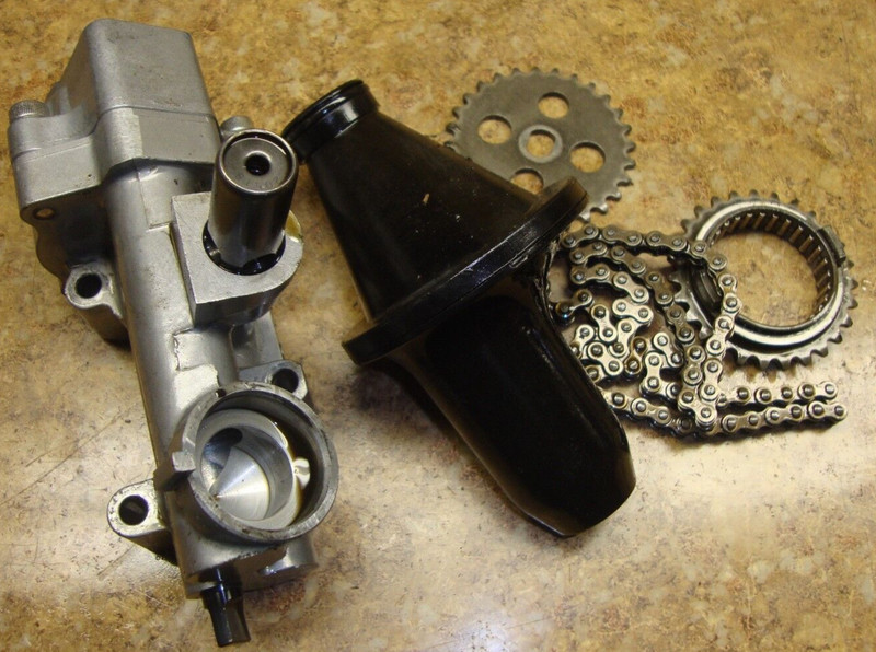 2012 Suzuki GSXR750 GSX-R750 GSXR 750 Engine Oil Pump Gear Chain Screen Motor 12