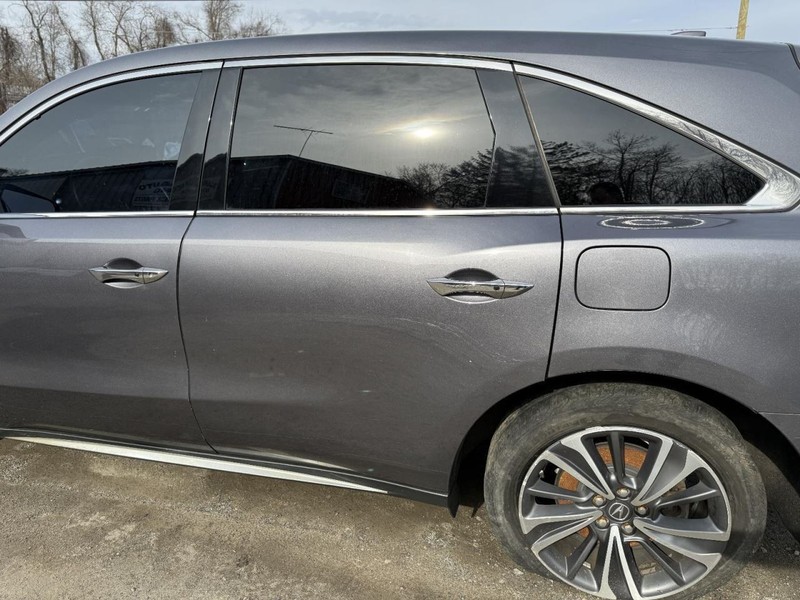 2017-2020 Acura MDX Left Driver Side Rear Door Gray
