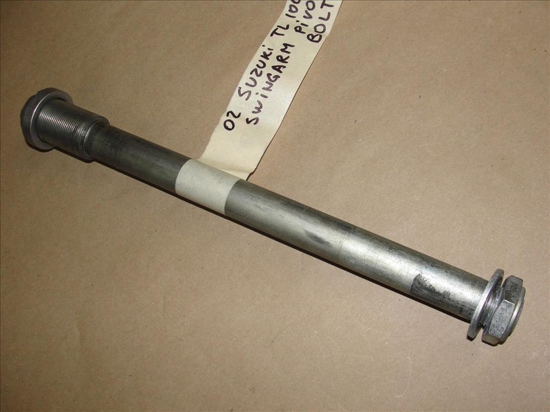 2002 SUZUKI TL 1000 R SWINGARM SWING ARM PIVOT BOLT TL1000 TL1000R 02