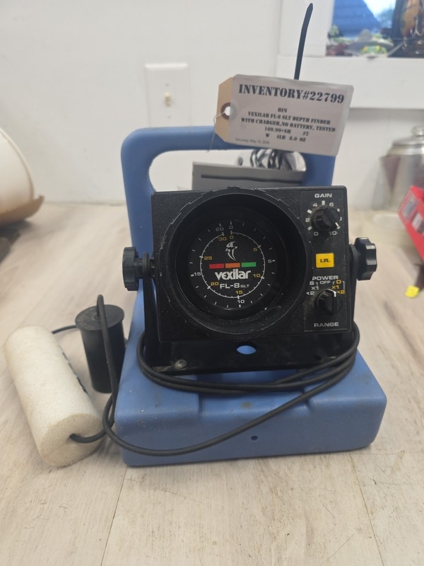 Vexilar FL-8 SLT fish finder SEE FULL DESCRIPTION #2