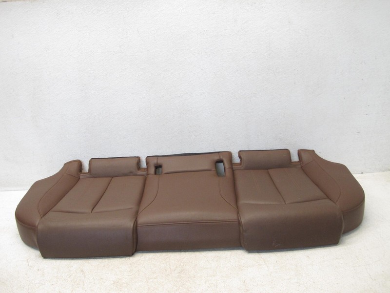 12-18 AUDI C7 A6 NOUGAT BROWN SEAT CUSHION BACK LOWER BOTTOM REAR OEM 041524