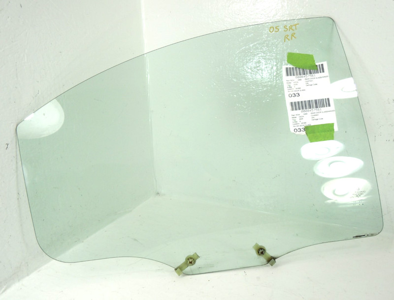2000-2005 Dodge Neon Rear Door Window Glass Passenger Right OEM