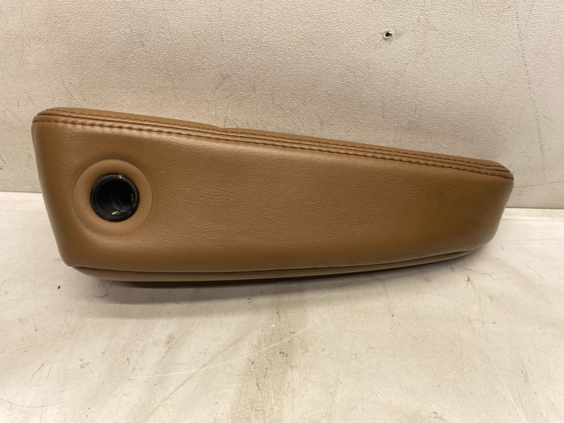 2013-2017 BUICK ENCLAVE LEFT REAR 2ND ROW SEAT ARMREST BROWN LEATHER OEM