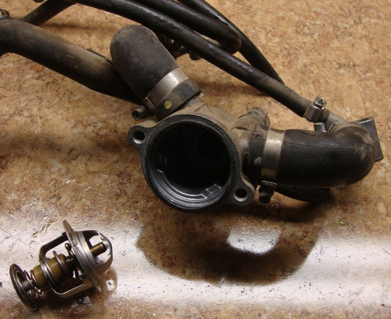 2006 Honda ST1300PA ST1300 ST 1300 P PA Engine Thermostat Housing Coolant Water