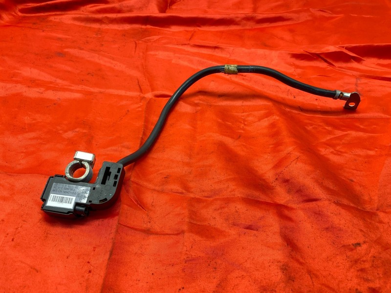 04-10 BMW E63 E64 645 650 M6 Negative Battery Terminal IBS Cable Black HELLA OEM