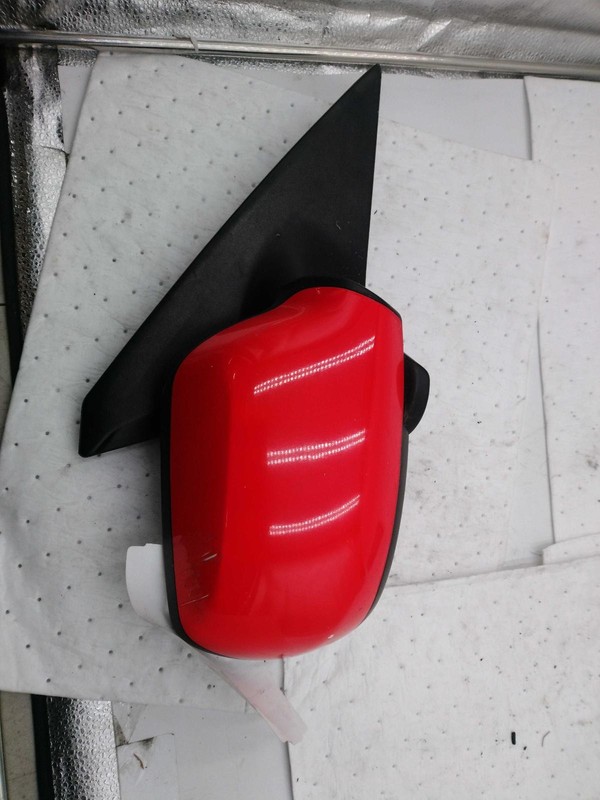 2008 MAZDA 3 Right Door Mirror RED OEM Used, 209K Miles, Non-Heated