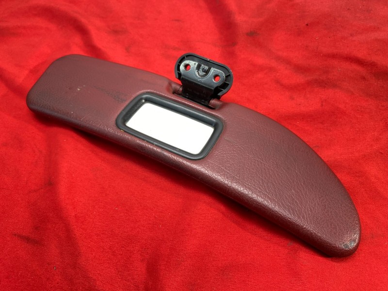 96-02 BMW E36 Z3M Roadster Right Passenger Sun Visor Shade Mirror Imola Red OEM✅