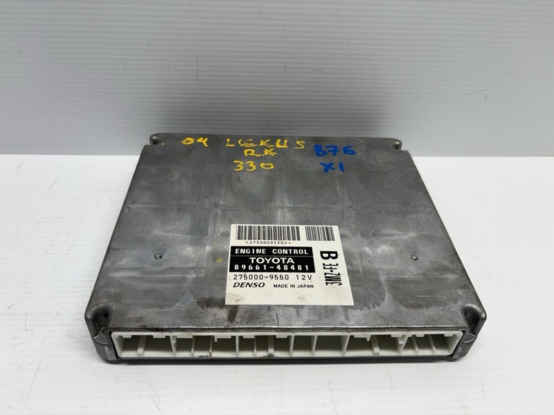 2004 LEXUS RX3303.3L ECU ECM Engine Control Computer OEM89661-48481