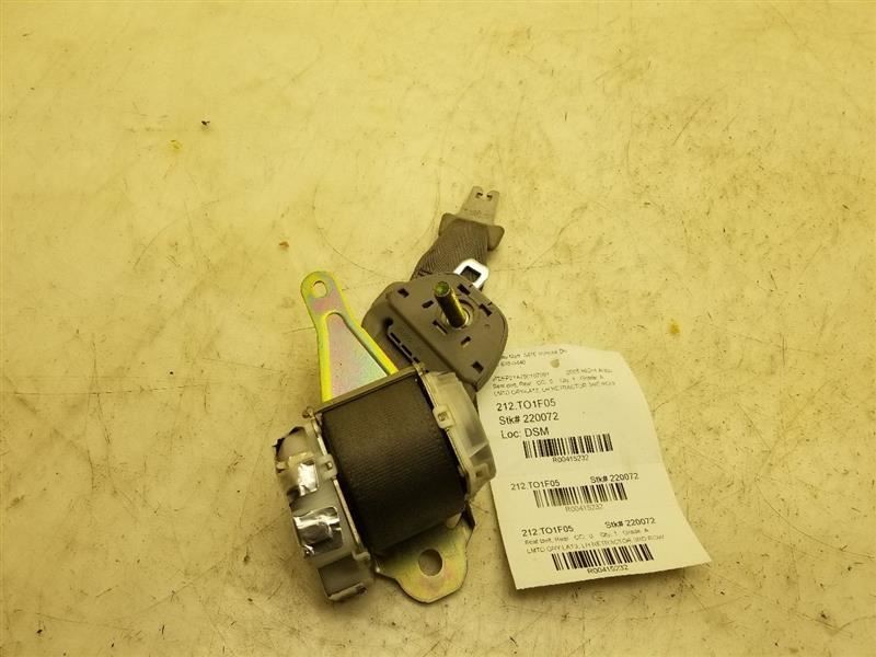 05 TOYOTA HIGHLANDER LIMITED REAR 3RD ROW DRIVER LEFT SEAT BELT RETRACTOR