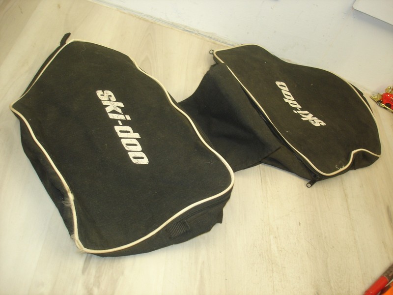 Vintage Ski-Doo Snowmobile Saddle Bags forAccessories Skidoo Sled Bags