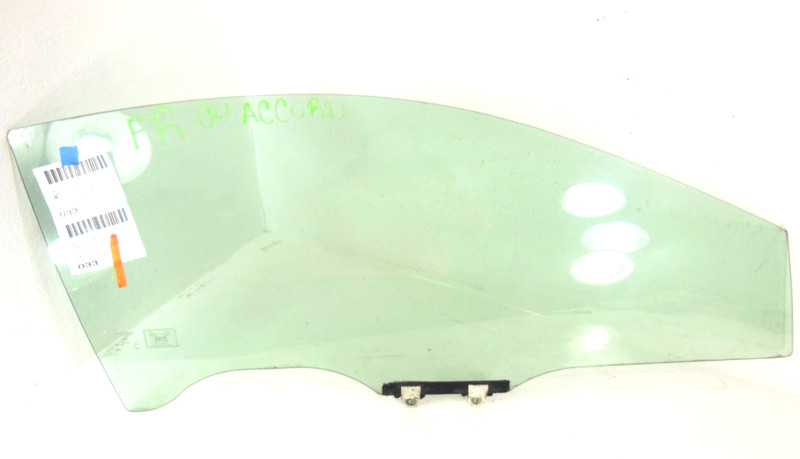 2003-2007 Honda Accord Coupe CPE Front Door Window Glass Passenger Right RH OEM