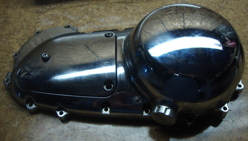 1998 Kawasaki Vulcan VN1500 VN 1500 E Engine Chrome Clutch Cover Panel Case M5