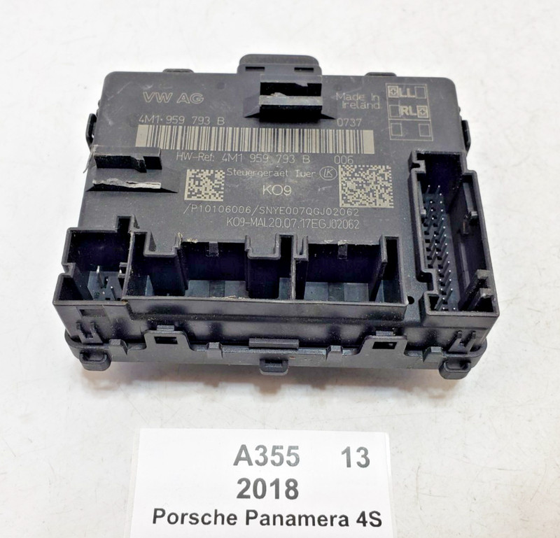 ✅ 17-23 OEM Porsche Panamera 4S 971 Front Left Driver Door Control Module NOTE*