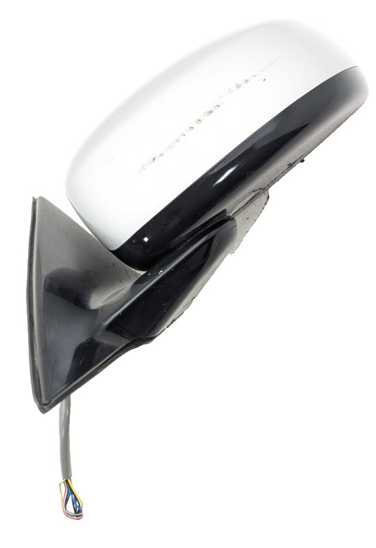 2007-2008 Infiniti G35 Sedan Left Driver Side Door View Mirror White OEM