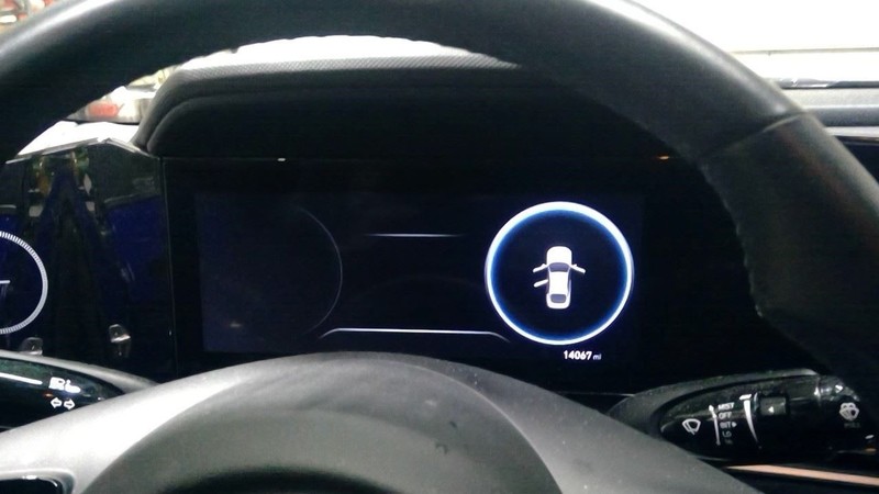 Speedometer Cluster And Radio Display 10.25" Screen Fits 21-23 ELANTRA