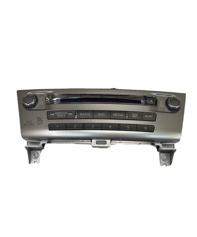 2017 2019 INFINITI QX60 RADIO CD AUDIO PLAYER CONTROL PANEL ASSY OEM 253919NJ1A