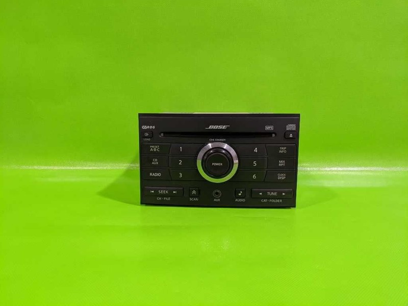 08 MAXIMA FACTORY RADIO RECEIVER BOSE 6 DISC W/O NAVIGATION OEM 3990-3