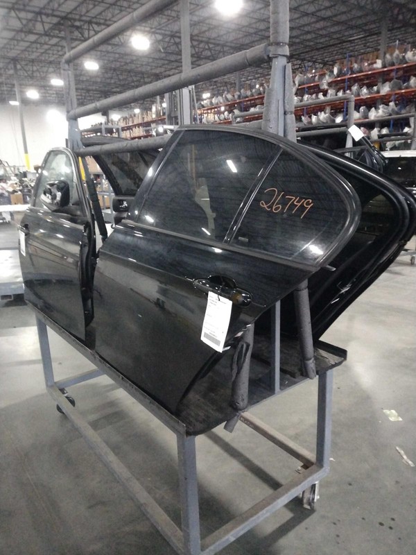 BMW 328i 2016 Left Rear Door BLACK 288517 8016