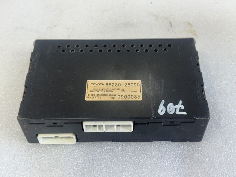 1994 1995 1996 1997 TOYOTA PREVIA AUDIO AMPLIFIER FUJITSU TEN 86280-28090