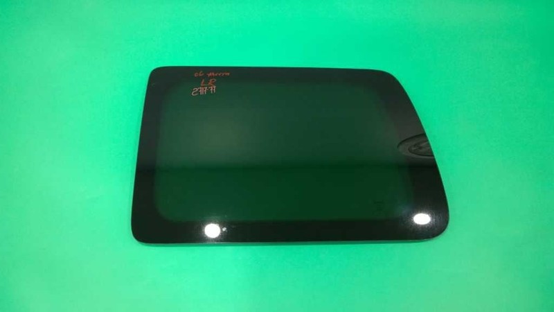 05-15 XTERRA DRIVER LEFT REAR WINDOW QUARTER GLASS 2717-77