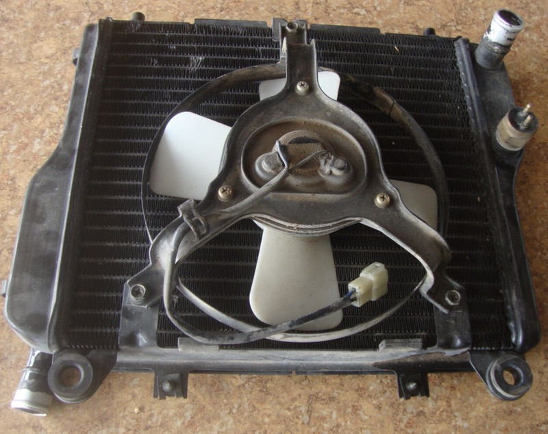 2004 Kawasaki ZG1000 ZG 1000 Concours Radiator Fan Motor Radiater Coolant J5