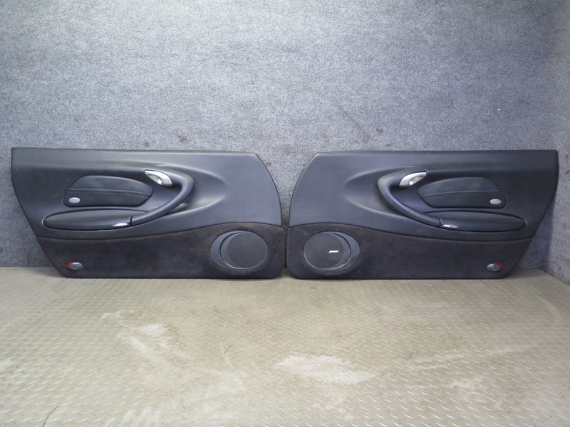 1999-2004 PORSCHE 911 996 CARRERA LEFT & RIGHT DOOR INTERIOR TRIM PANEL SET OF 2