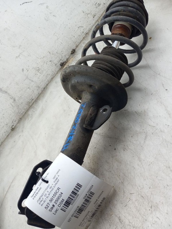 07 08 09 10 11 12 TOYOTA YARIS S FRONT PASSENGER RIGHT STRUT