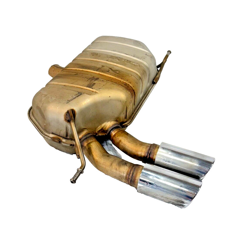 📌2015-2018 AUDI Q3 2.0L ENGINE EXHAUST REAR MUFFLER SILENCER TAIL PIPE OEM CUT