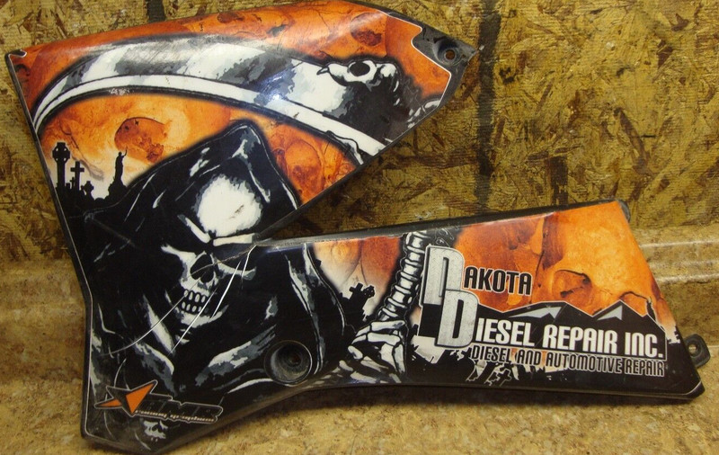 2006 KTM 85 Left Front Side Cover Plastic Fairing Cowling Cover Panel Cowl 2007