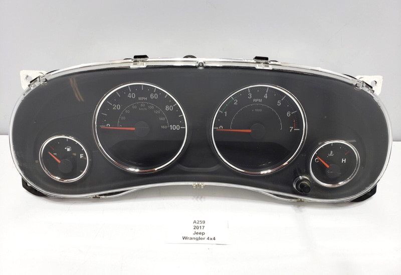 ✅ 14-18 OEM Jeep Wrangler JK Instrument Gauge Cluster Speedometer