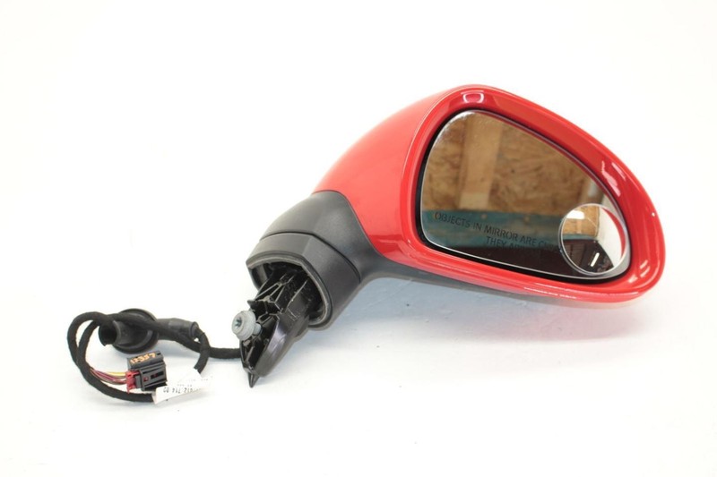 13-16 Porsche Boxster 2.7L Red Passenger Right Side Power Door Mirror