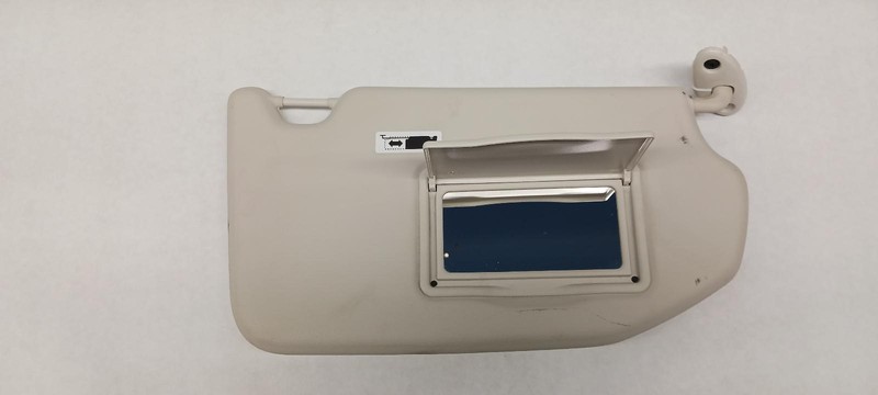 18-'19 FORD ECOSPORT right passenger Sun visor gray OEM