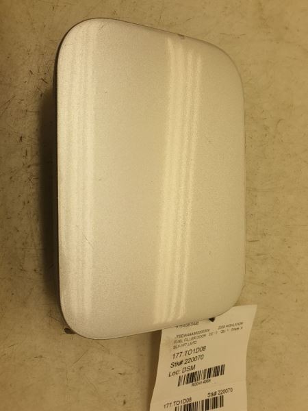 2008 TOYOTA HIGHLANDR LIMITED FUEL FILLER DOOR SLV-1F7